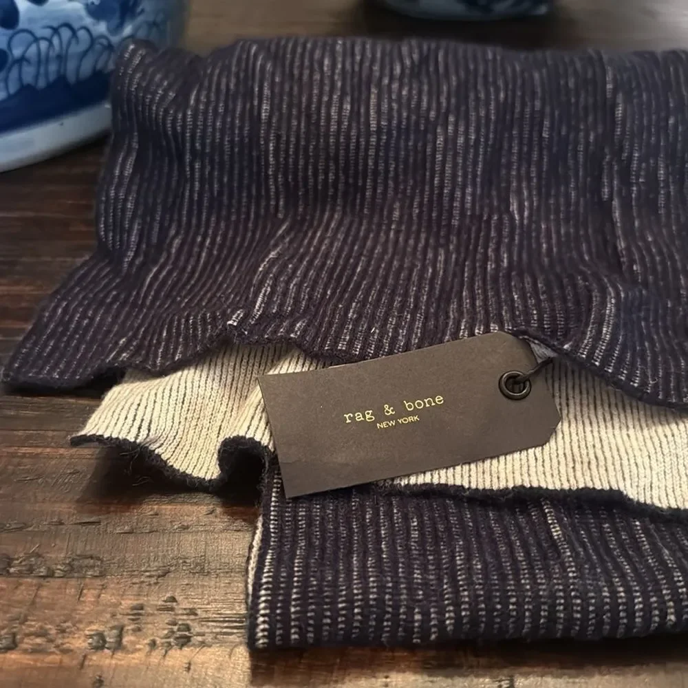 NWT rag & bone Finch Cashmere Scarf